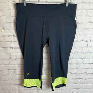 Under Armour HeatGear Compression Style Capri Pants
